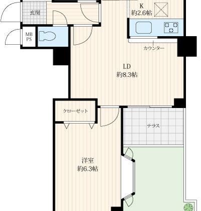 ライオンズマンション四ツ木第2 画像1